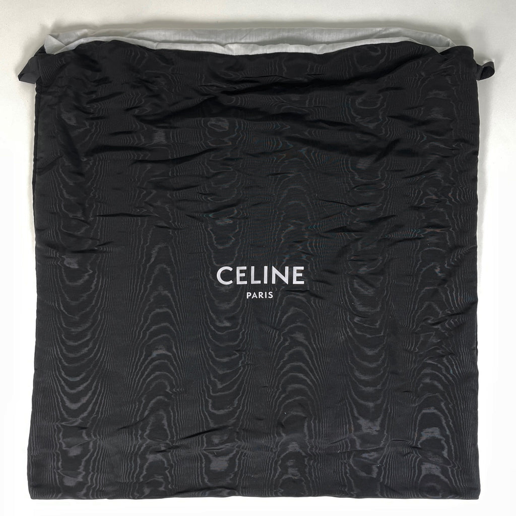 セリーヌ ラゲージ マイクロショッパー トートバッグ ハンドバッグ レザー グレージュ レディース 【中古】brbag