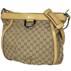 グッチ GG柄 ショルダーバッグ アビー ロゴ ショルダーバッグ GGキャンバス ベージュ 204940 レディース 【中古】brbag