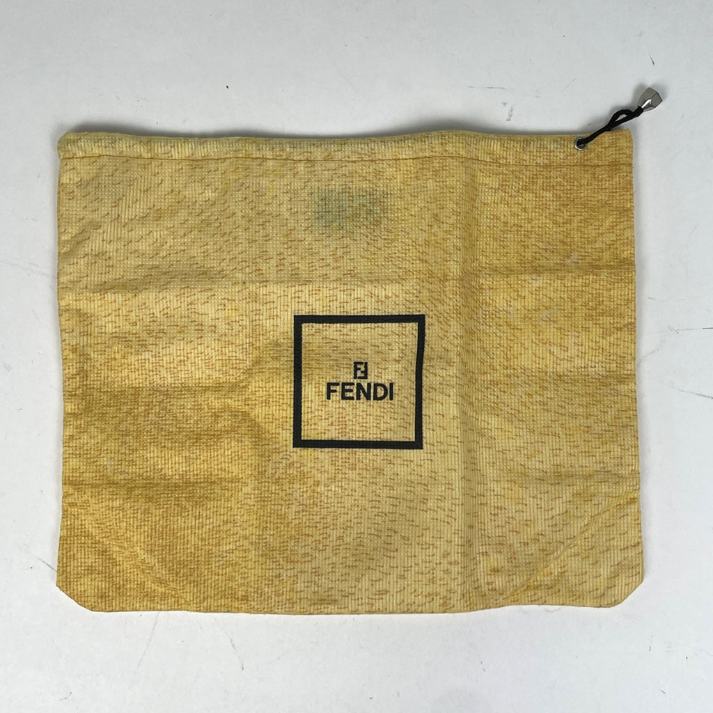 フェンディ ズッカ柄 ショルダーバッグ ハンドバッグ キャンバス ブラウン 26724 レディース 【中古】brbag