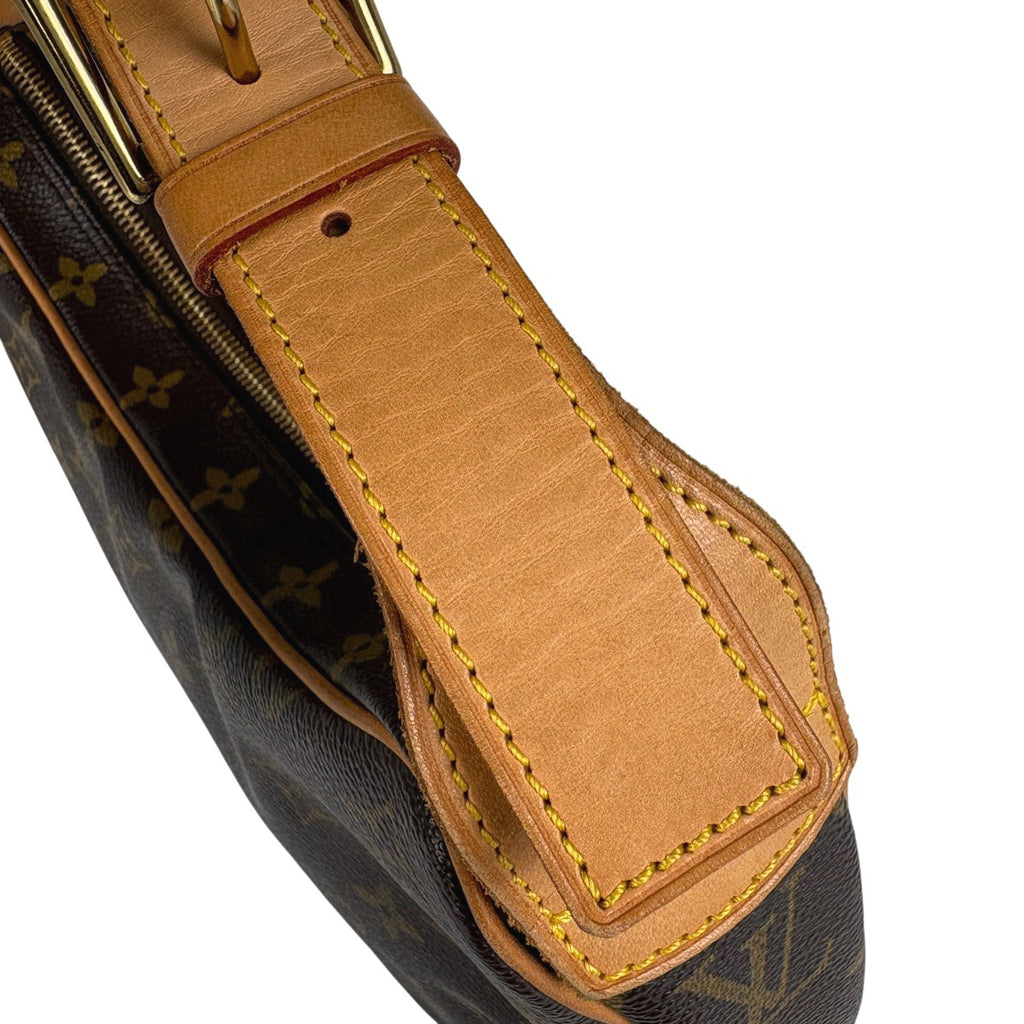 ルイ・ヴィトン クロワッサン MM ワンショルダー 肩掛け ショルダーバッグ モノグラム ブラウン M51512 レディース 【中古】brbag