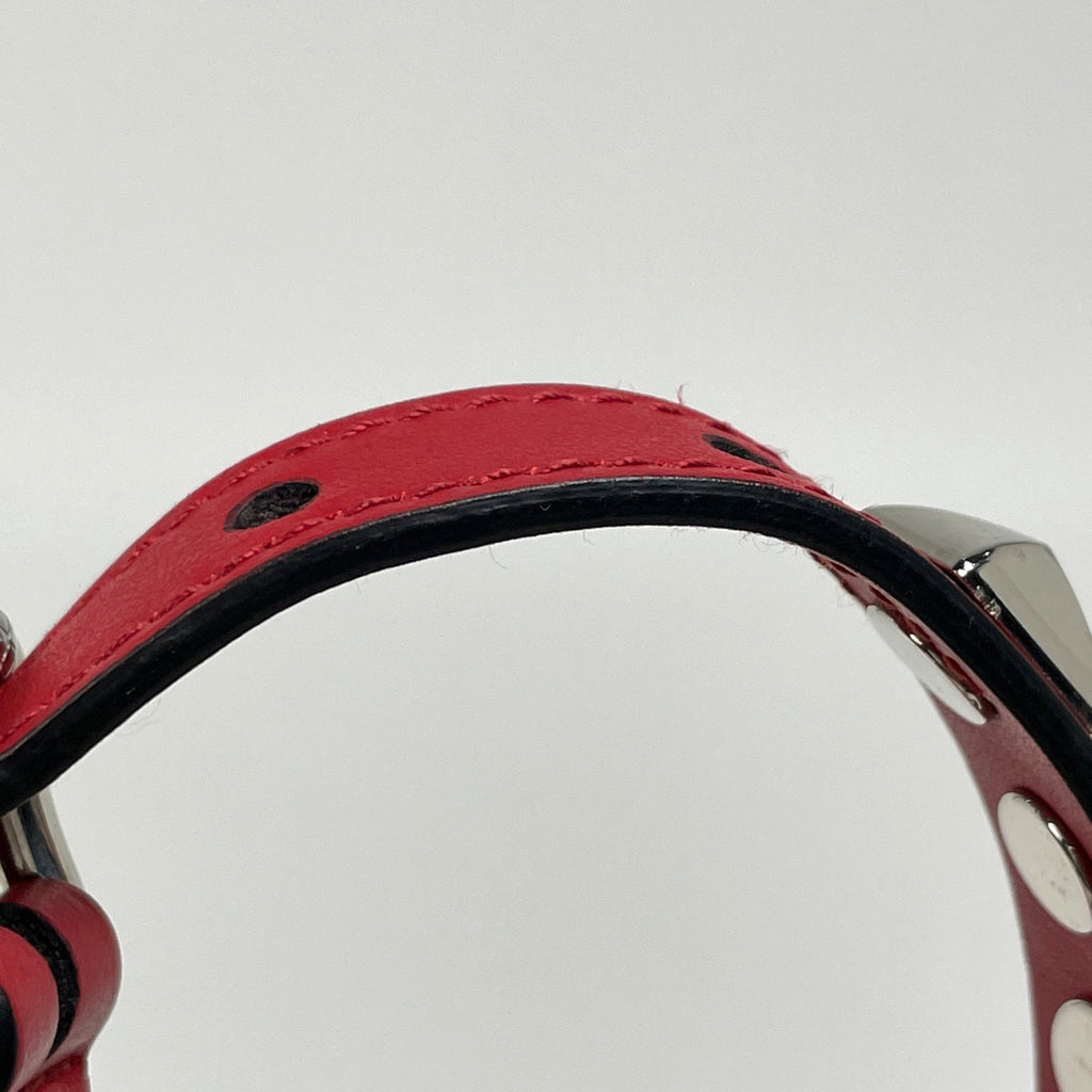 プラダ エレクトラ ショルダーバッグ ロゴ スタッズ ショルダーバッグ レザー ネロ(ブラック) 1BD120 レディース 【中古】brbag