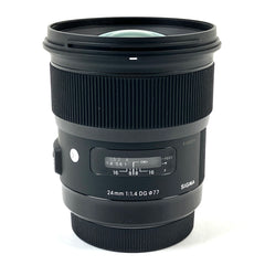 シグマ SIGMA Art 24mm F1.4 DG HSM (キヤノンEF用) 一眼カメラ用レンズ（オートフォーカス） 【中古】cambb
