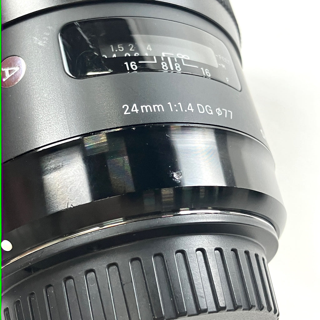 シグマ SIGMA Art 24mm F1.4 DG HSM (キヤノンEF用) 一眼カメラ用レンズ（オートフォーカス） 【中古】cambb