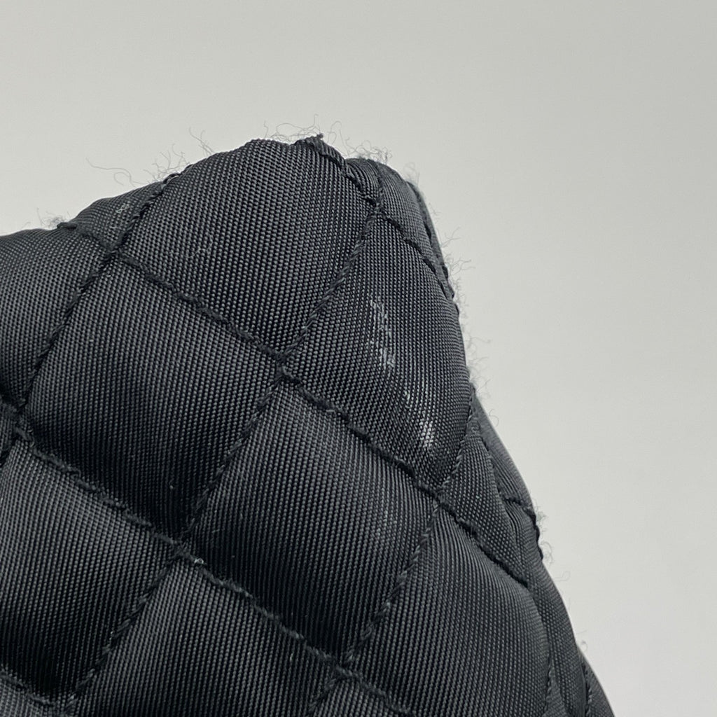 プラダ ロゴ トートバッグ キルティング ショルダーバッグ トートバッグ ナイロン ネロ(ブラック) レディース 【中古】brbag