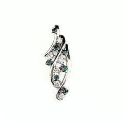 アレキサンドライト デザインペンダントトップ WG ホワイトゴールド メレダイヤ ペンダントトップ K18 WG アレキサンドライト レディース ノンブランドジュエリー 【中古】nbjwl