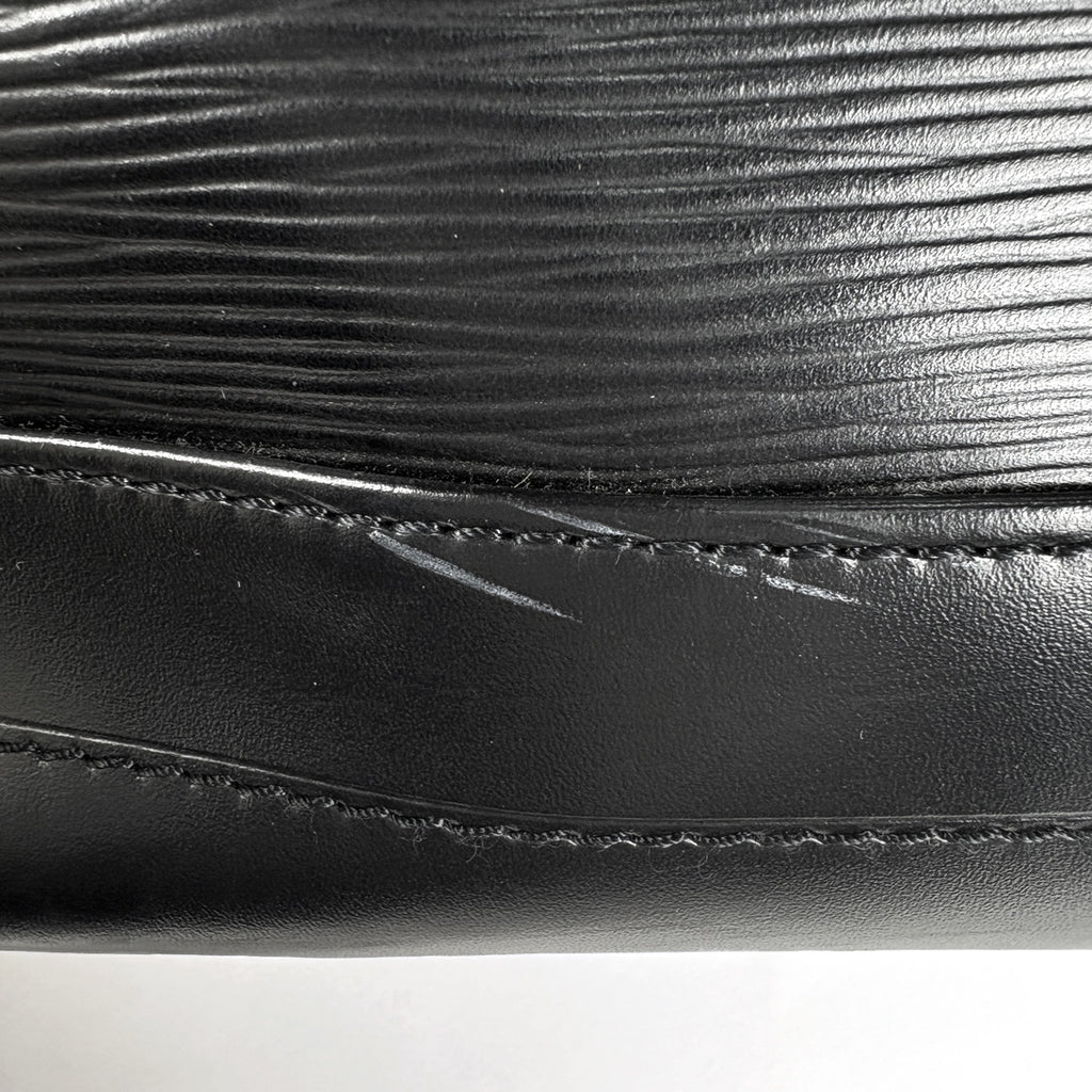 ルイ・ヴィトン ノエ ワンショルダー 肩掛け 巾着型 ショルダーバッグ エピ ノワール(ブラック) M59002 レディース 【中古】brbag