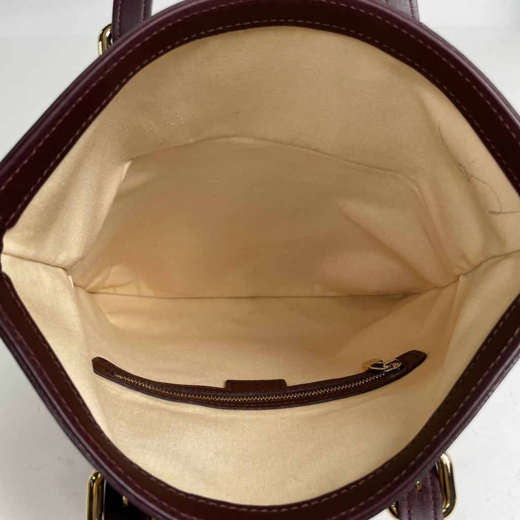 ルイ・ヴィトン フランソワーズ 手提げ 肩掛け 2WAY チェリー ハンドバッグ モノグラムミニ スリーズ M92210 レディース 【中古】brbag