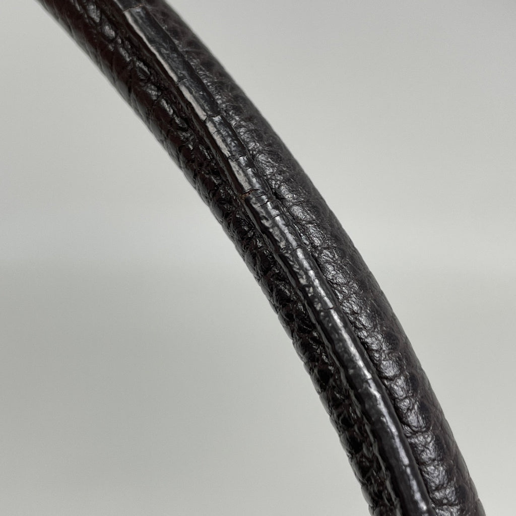 グッチ ロゴ トートバッグ 手提げ 肩掛け トートバッグ レザー ブラウン 341491 レディース 【中古】brbag