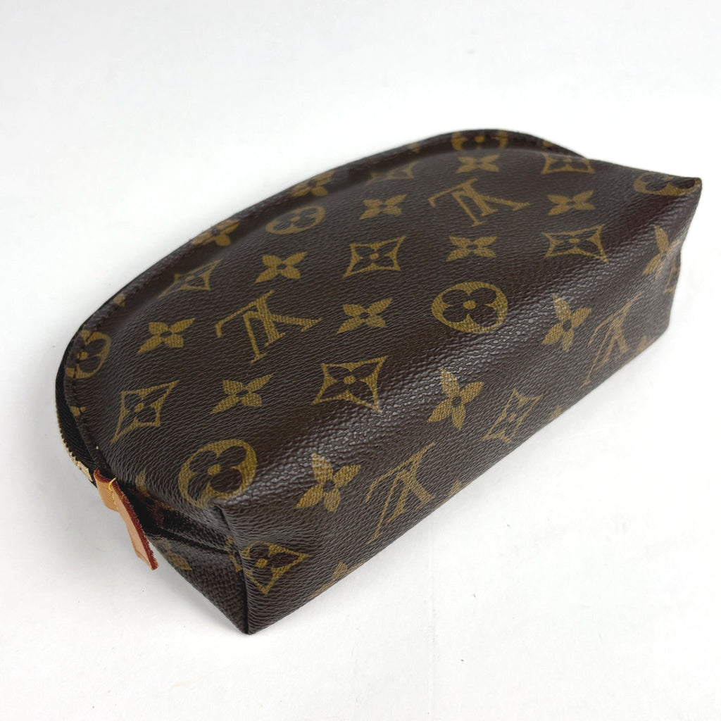 ルイ・ヴィトン ポシェット コスメティック メイク コスメ 化粧ポーチ モノグラム ブラウン M47515 レディース 【中古】brbag