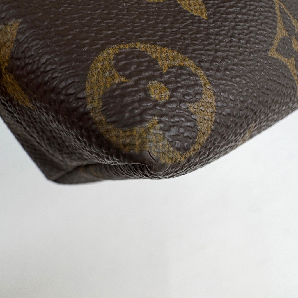 ルイ・ヴィトン ポシェット コスメティック メイク コスメ 化粧ポーチ モノグラム ブラウン M47515 レディース 【中古】brbag