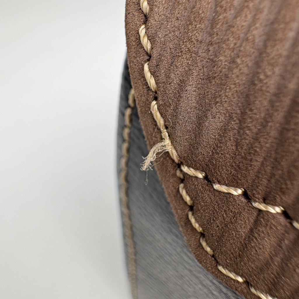 ロエベ ベラスケス ハンドバッグ ロゴ ハンドバッグ レザー ブラック ブラウン レディース 【中古】brbag