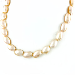 タサキ パール ネックレス SV シルバー 真珠 レディース ブランドジュエリー 【中古】brjwl