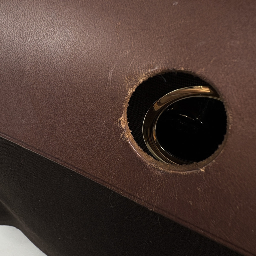 エルメス エールバッグ PM 2WAY ショルダーバッグ ハンドバッグ トワルオフィシエ ブラウン □G レディース 【中古】brbag