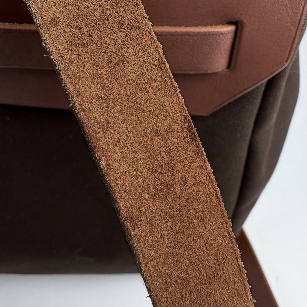 エルメス エールバッグ PM 2WAY ショルダーバッグ ハンドバッグ トワルオフィシエ ブラウン □G レディース 【中古】brbag