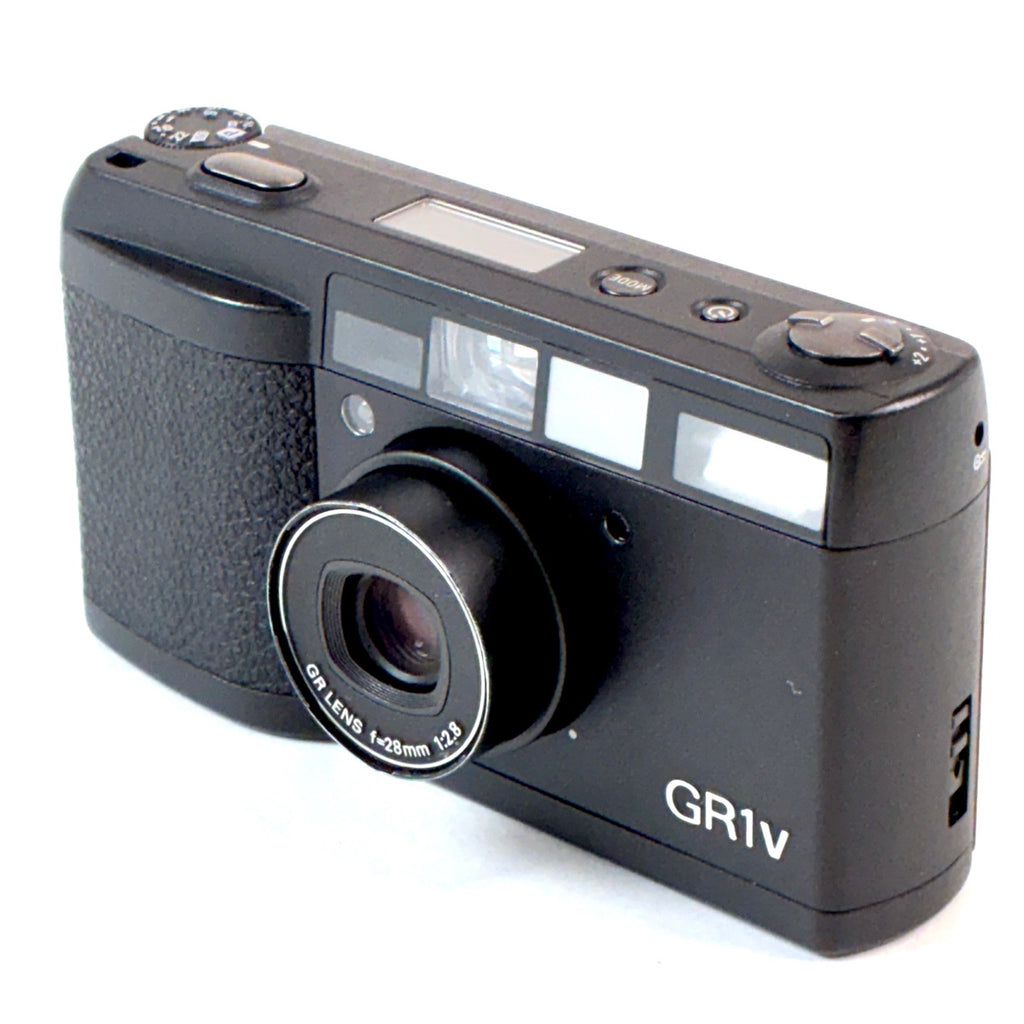 リコー RICOH GR1V ブラック フィルム コンパクトカメラ カメラ 【中古】cambb