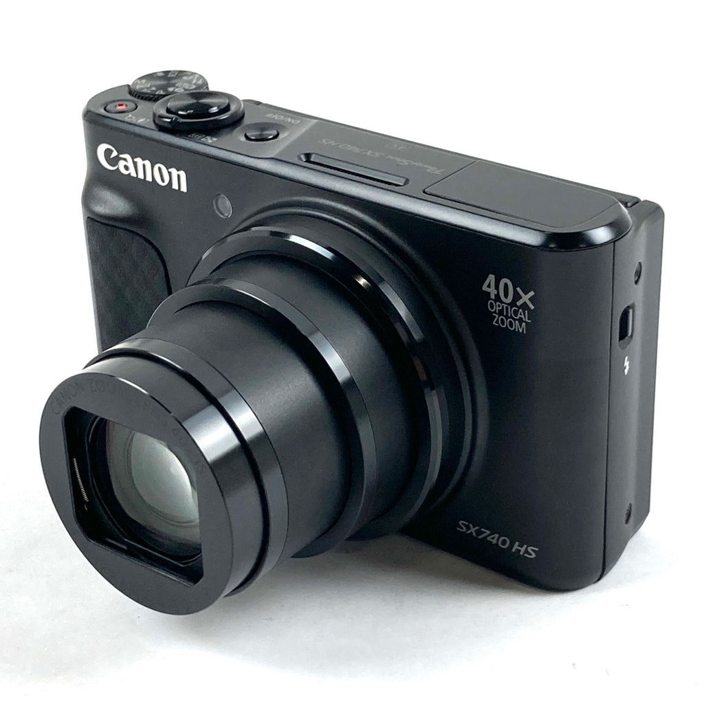 キヤノン Canon PowerShot SX740 HS ブラック コンパクトデジタルカメラ 【中古】cambb