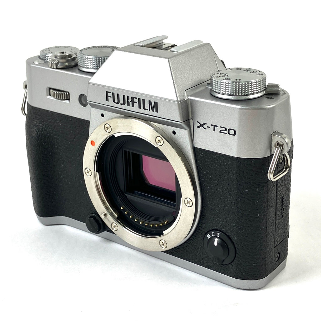 富士フイルム FUJIFILM X-T20 レンズキット シルバー デジタル ミラーレス 一眼カメラ 【中古】cambb
