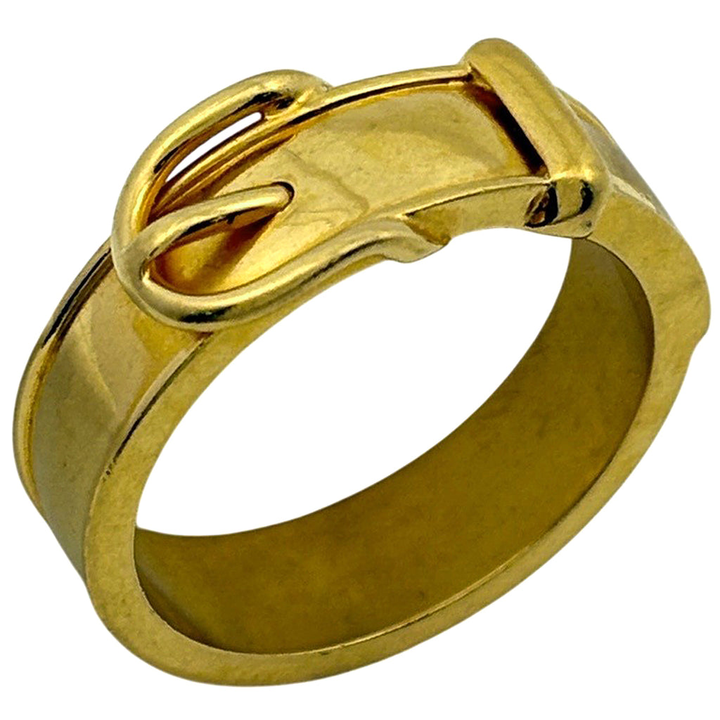 エルメス ブックルセリエ スカーフリング スカーフ留め スカーフリング GP ゴールド レディース 【中古】brbag