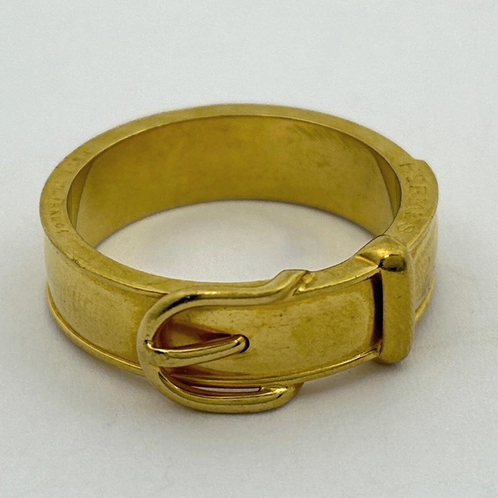 エルメス ブックルセリエ スカーフリング スカーフ留め スカーフリング GP ゴールド レディース 【中古】brbag