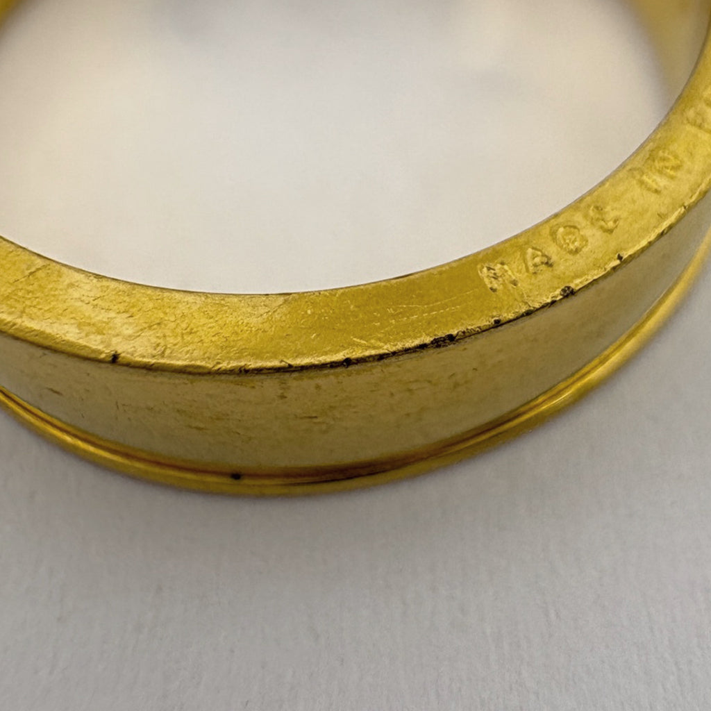 エルメス ブックルセリエ スカーフリング スカーフ留め スカーフリング GP ゴールド レディース 【中古】brbag