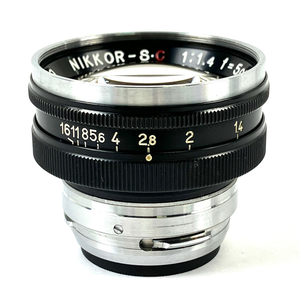ニコン Nikon NIKKOR-S.C 50mm F1.4 5cm ブラック Sマウント レンジファインダーカメラ用レンズ 【中古】cambb