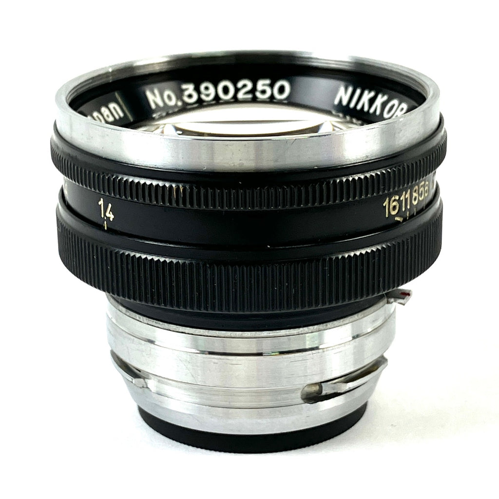 ニコン Nikon NIKKOR-S.C 50mm F1.4 5cm ブラック Sマウント レンジファインダーカメラ用レンズ 【中古】cambb