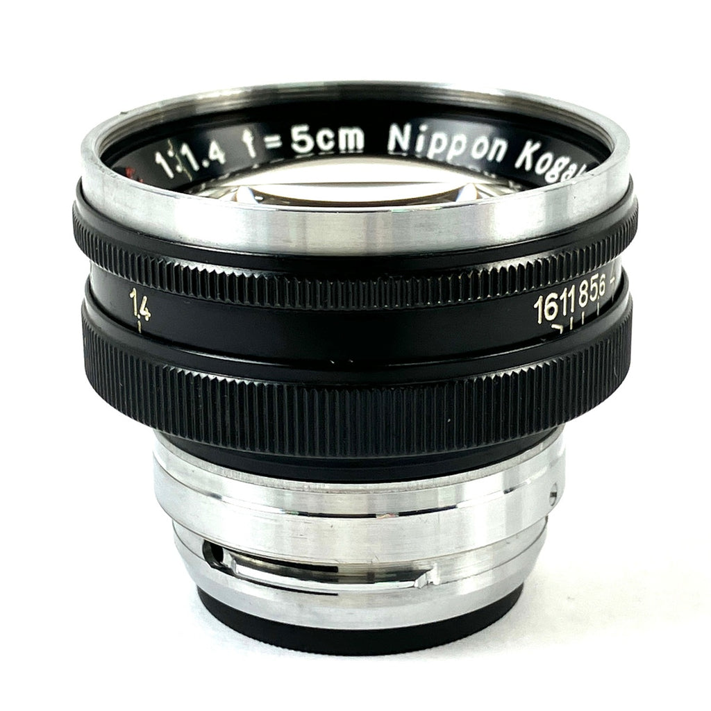ニコン Nikon NIKKOR-S.C 50mm F1.4 5cm ブラック Sマウント レンジファインダーカメラ用レンズ 【中古】cambb
