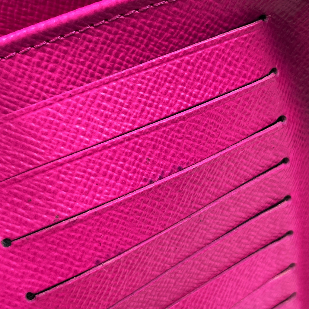 ルイ・ヴィトン ジッピーウォレット ヴェルティカル 長財布 タイガラマ フューシャ M30780 メンズ 【中古】brbag