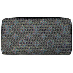 ルイ・ヴィトン ジッピーウォレット 二コラ ジェスキエール モノグラム LVポップ 長財布 レザー ブルー M68662 レディース 【中古】brbag