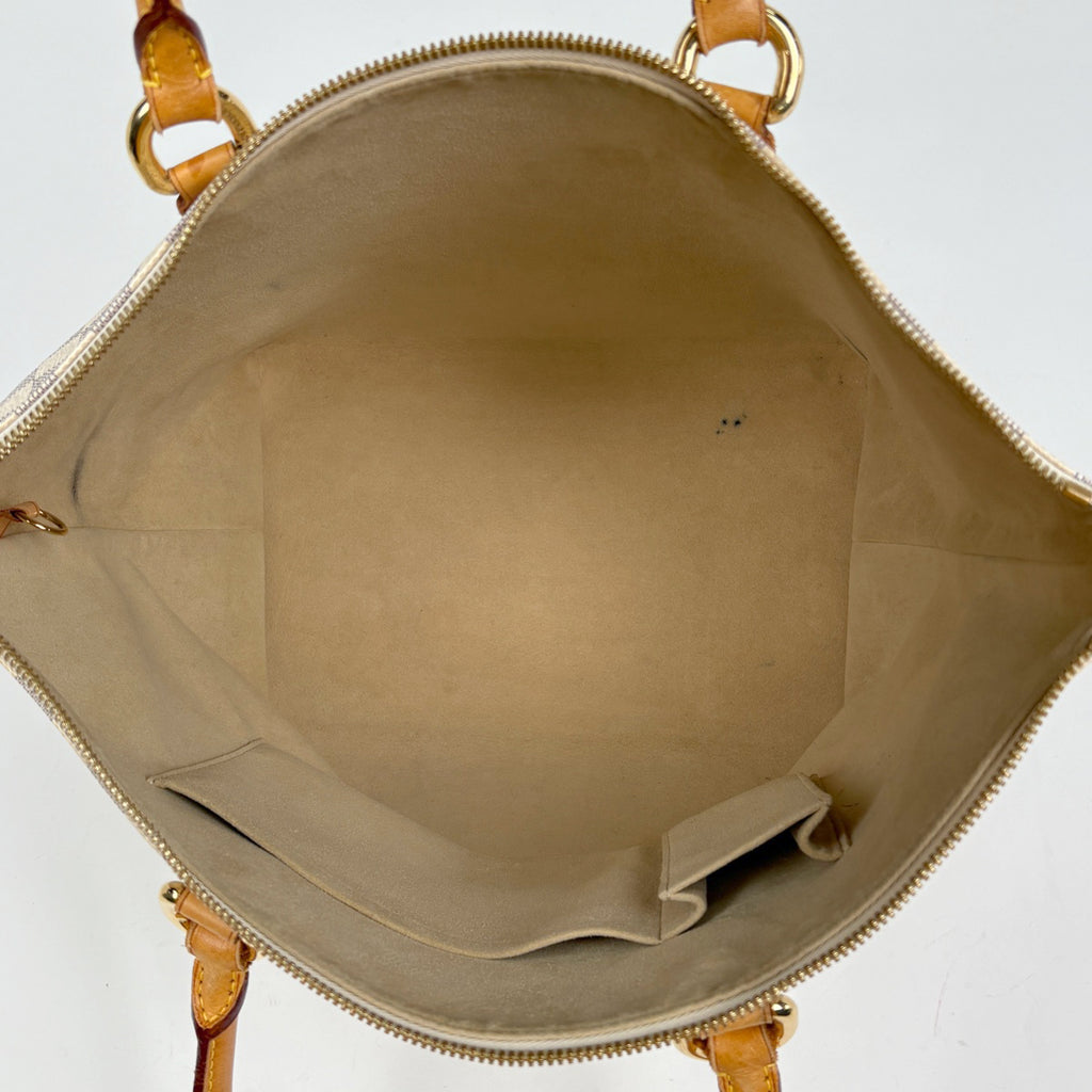 ルイ・ヴィトン サレヤ MM ハンドバッグ トートバッグ ダミエアズール ホワイト N51185 レディース 【中古】brbag