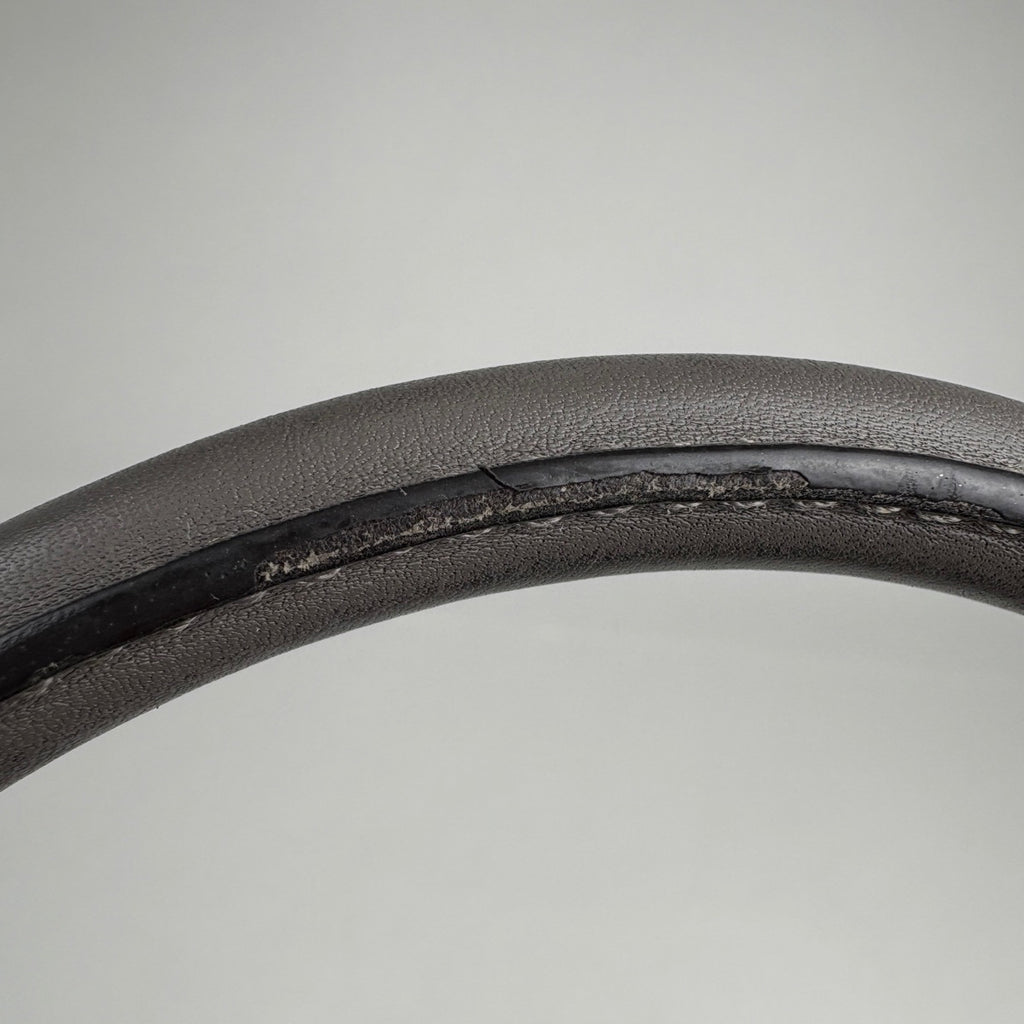 グッチ マイクログッチ シマ ハンドバッグ 2WAY ショルダーバッグ トートバッグ ハンドバッグ シマレザー グレー 510291 レディース 【中古】brbag