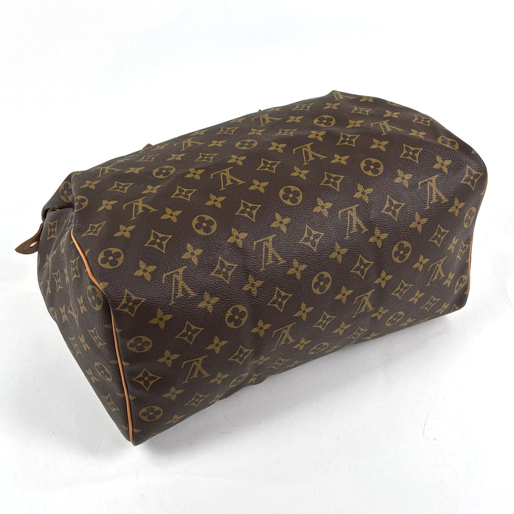 ルイ・ヴィトン スピーディ 35 ボストンバッグ 通勤 ハンドバッグ モノグラム ブラウン M41524 レディース 【中古】brbag