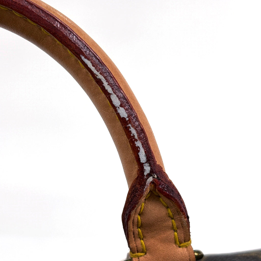 ルイ・ヴィトン スピーディ 35 ボストンバッグ 通勤 ハンドバッグ モノグラム ブラウン M41524 レディース 【中古】brbag