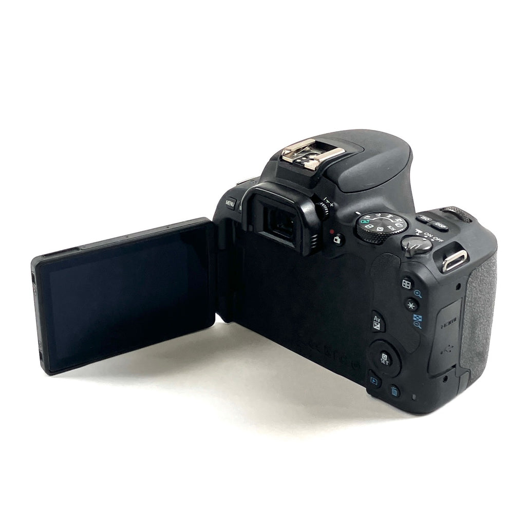 キヤノン Canon EOS Kiss X9 EF-S 18-55 F4-5.6 IS STM レンズキット ブラック デジタル 一眼レフカメラ 【中古】cambb