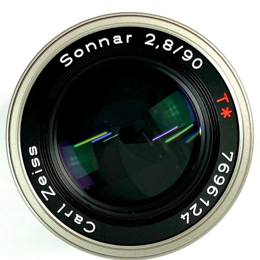 コンタックス CONTAX Sonnar T* 90mm F2.8 ゾナー Gマウント レンジファインダーカメラ用レンズ 【中古】cambb