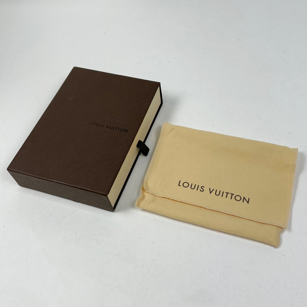 ルイ・ヴィトン ポルト フォイユ ヴィエノワ 札入れ 小銭入れ 二つ折り財布 ダミエ ブラウン N61674 レディース 【中古】brbag