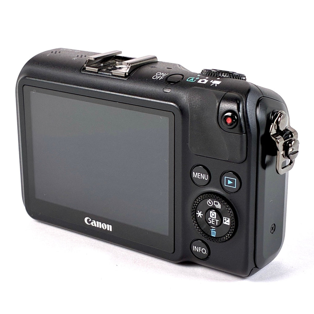 キヤノン Canon EOS M EF-M 18-55 IS STM レンズキット ブラック デジタル ミラーレス 一眼カメラ 【中古】cambb