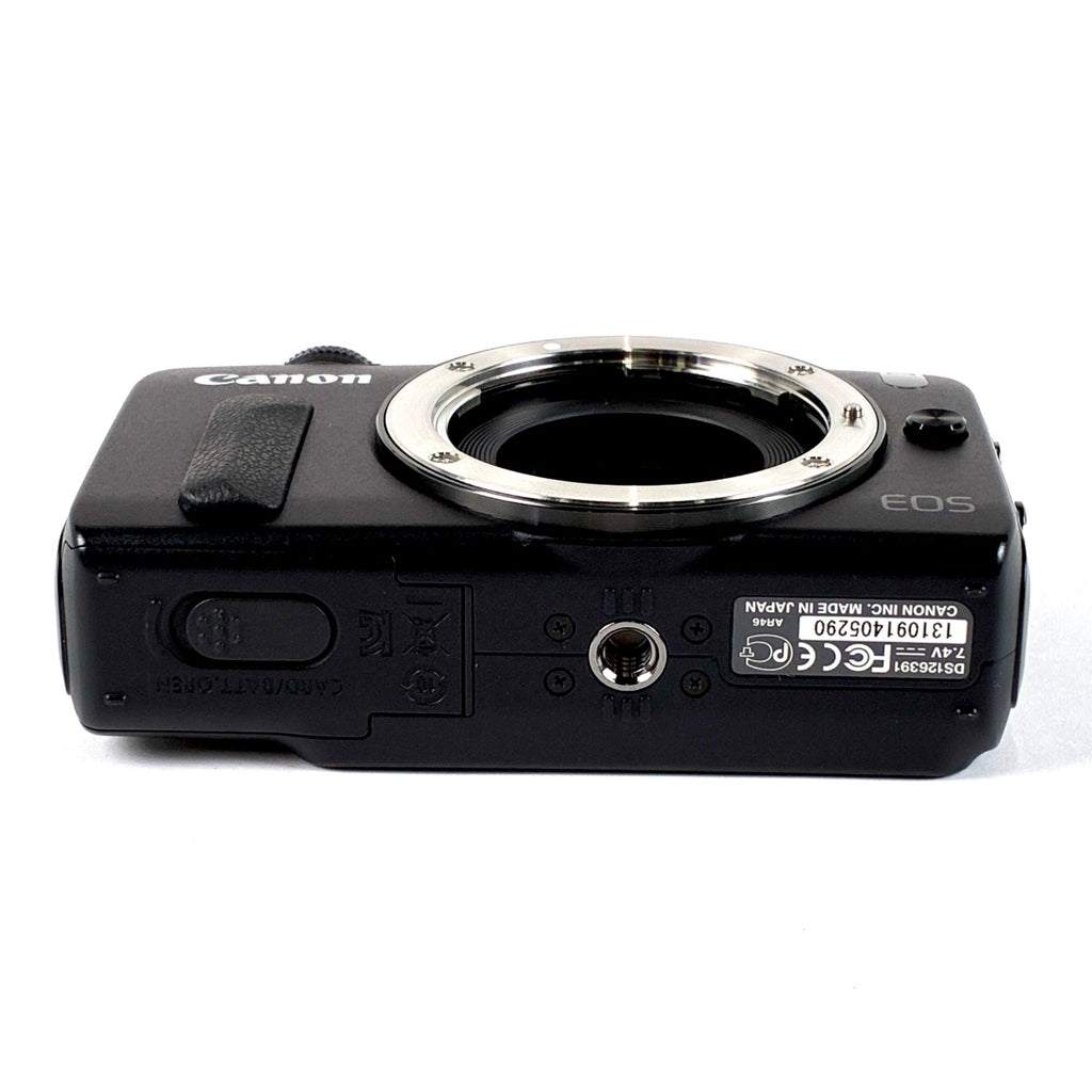 キヤノン Canon EOS M EF-M 18-55 IS STM レンズキット ブラック デジタル ミラーレス 一眼カメラ 【中古】cambb