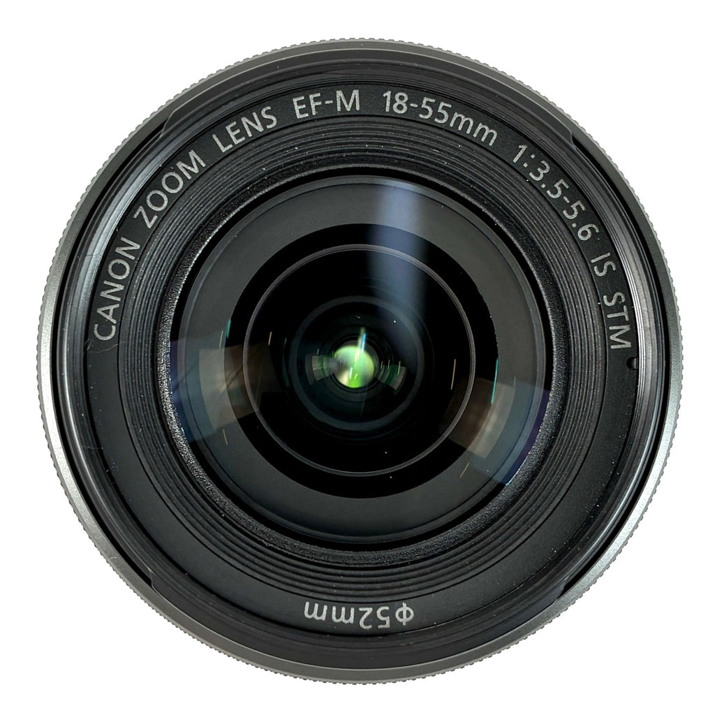 キヤノン Canon EOS M EF-M 18-55 IS STM レンズキット ブラック デジタル ミラーレス 一眼カメラ 【中古】cambb
