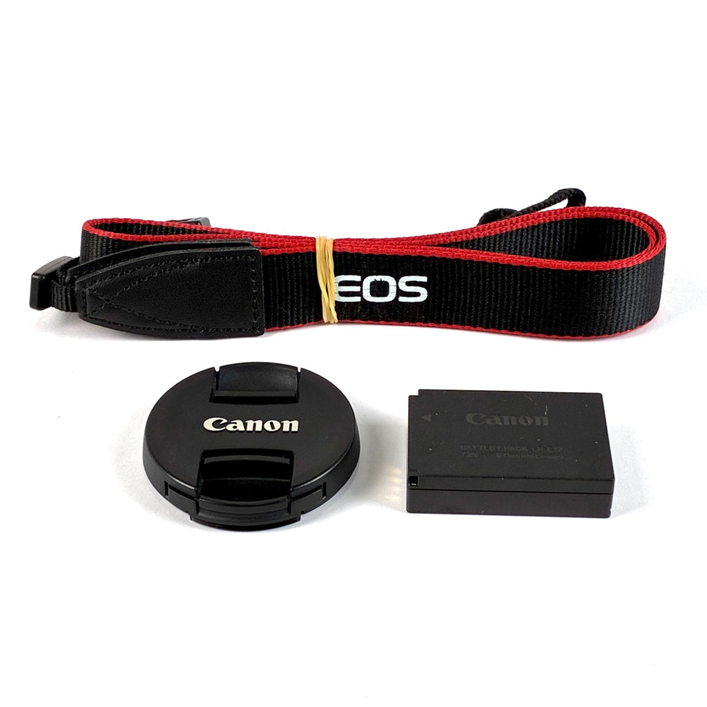 キヤノン Canon EOS M EF-M 18-55 IS STM レンズキット ブラック デジタル ミラーレス 一眼カメラ 【中古】cambb