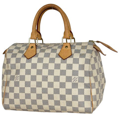 ルイ・ヴィトン スピーディ 25 ボストンバッグ 通勤 ハンドバッグ ダミエアズール ホワイト N41534 レディース ブランドバッグ・小物 【中古】brbag