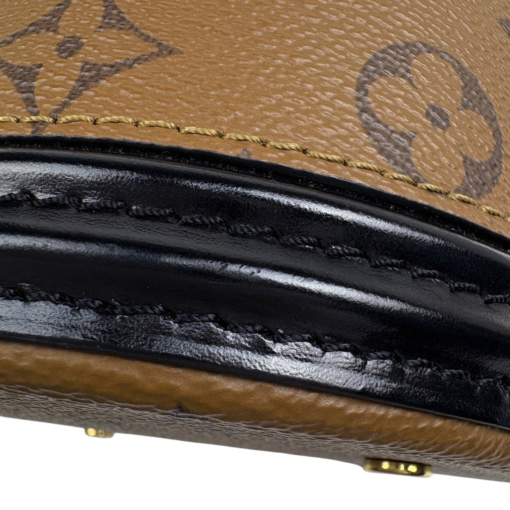 ルイ・ヴィトン カンヌ 2WAY ショルダーバッグ バニティ ハンドバッグ モノグラムリバース ブラウン M43986 レディース 【中古】brbag