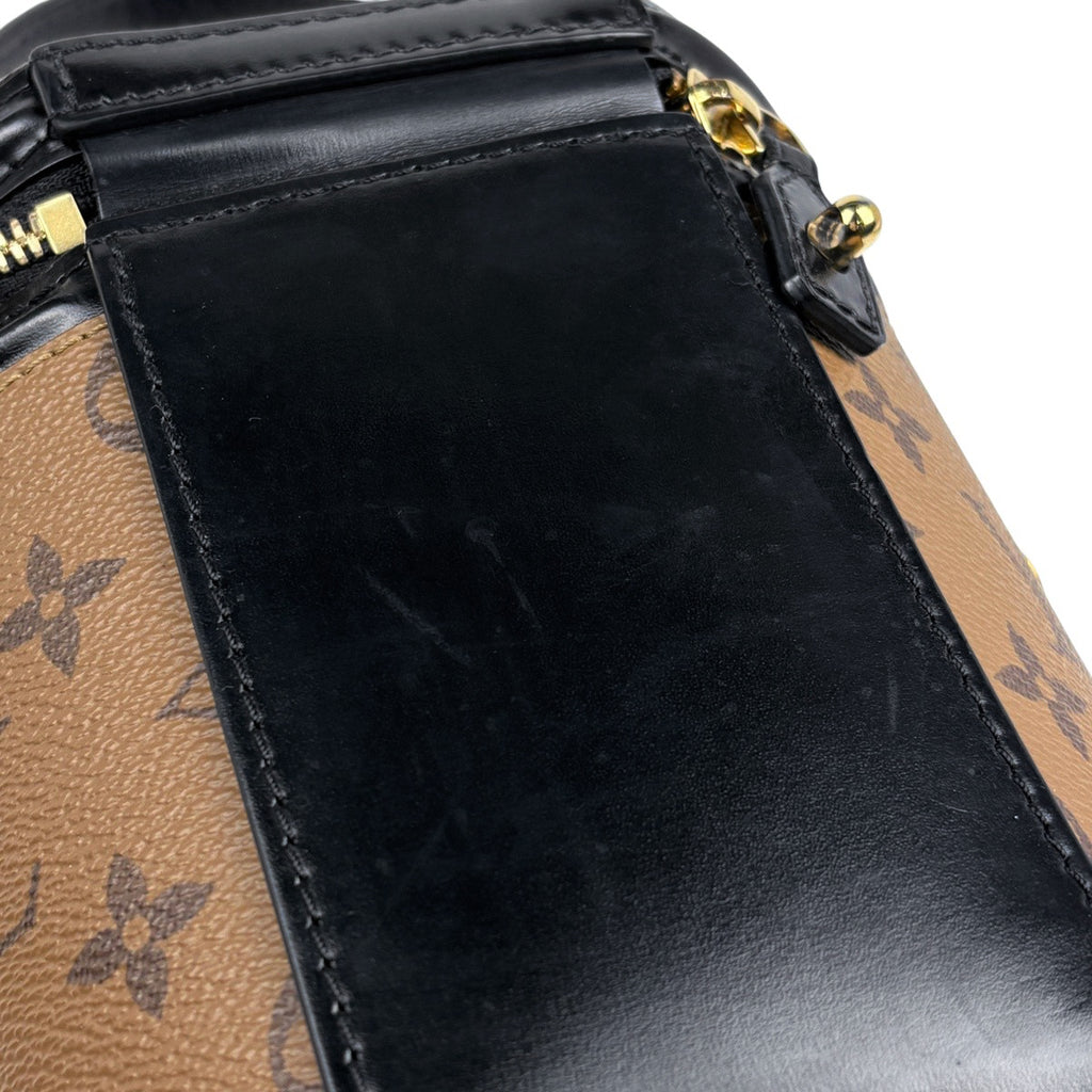 ルイ・ヴィトン カンヌ 2WAY ショルダーバッグ バニティ ハンドバッグ モノグラムリバース ブラウン M43986 レディース 【中古】brbag