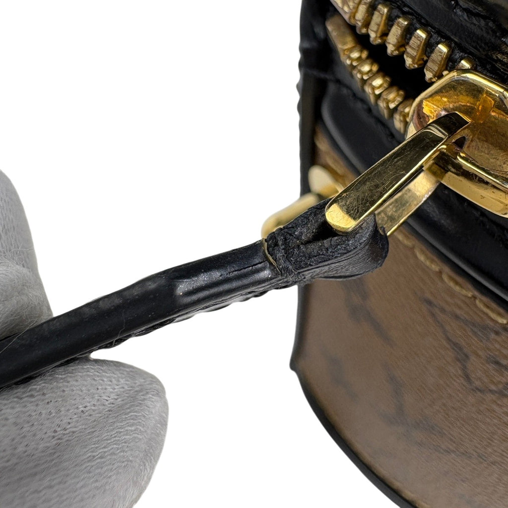 ルイ・ヴィトン カンヌ 2WAY ショルダーバッグ バニティ ハンドバッグ モノグラムリバース ブラウン M43986 レディース 【中古】brbag