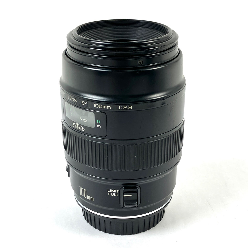 キヤノン Canon EF 100mm F2.8 MACRO 一眼カメラ用レンズ（オートフォーカス） 【中古】cambb