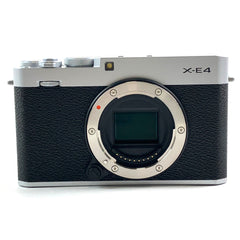 富士フイルム FUJIFILM X-E4 ボディ シルバー デジタル ミラーレス 一眼カメラ 【中古】cambb