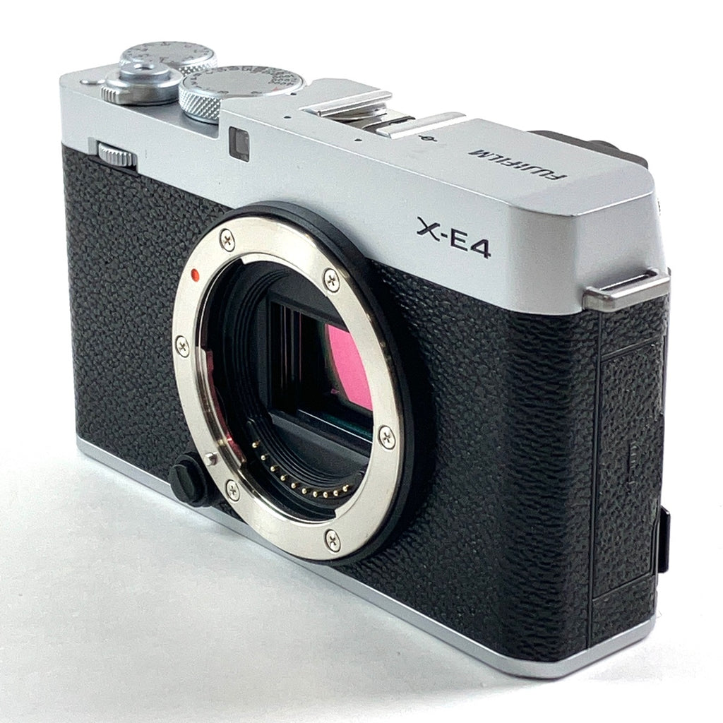 富士フイルム FUJIFILM X-E4 ボディ シルバー デジタル ミラーレス 一眼カメラ 【中古】cambb