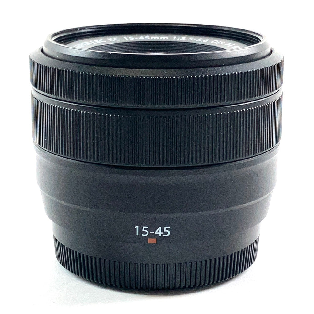 富士フイルム FUJIFILM XC 15-45mm F3.5-5.6 OIS PZ ブラック 一眼カメラ用レンズ（オートフォーカス） 【中古】cambb
