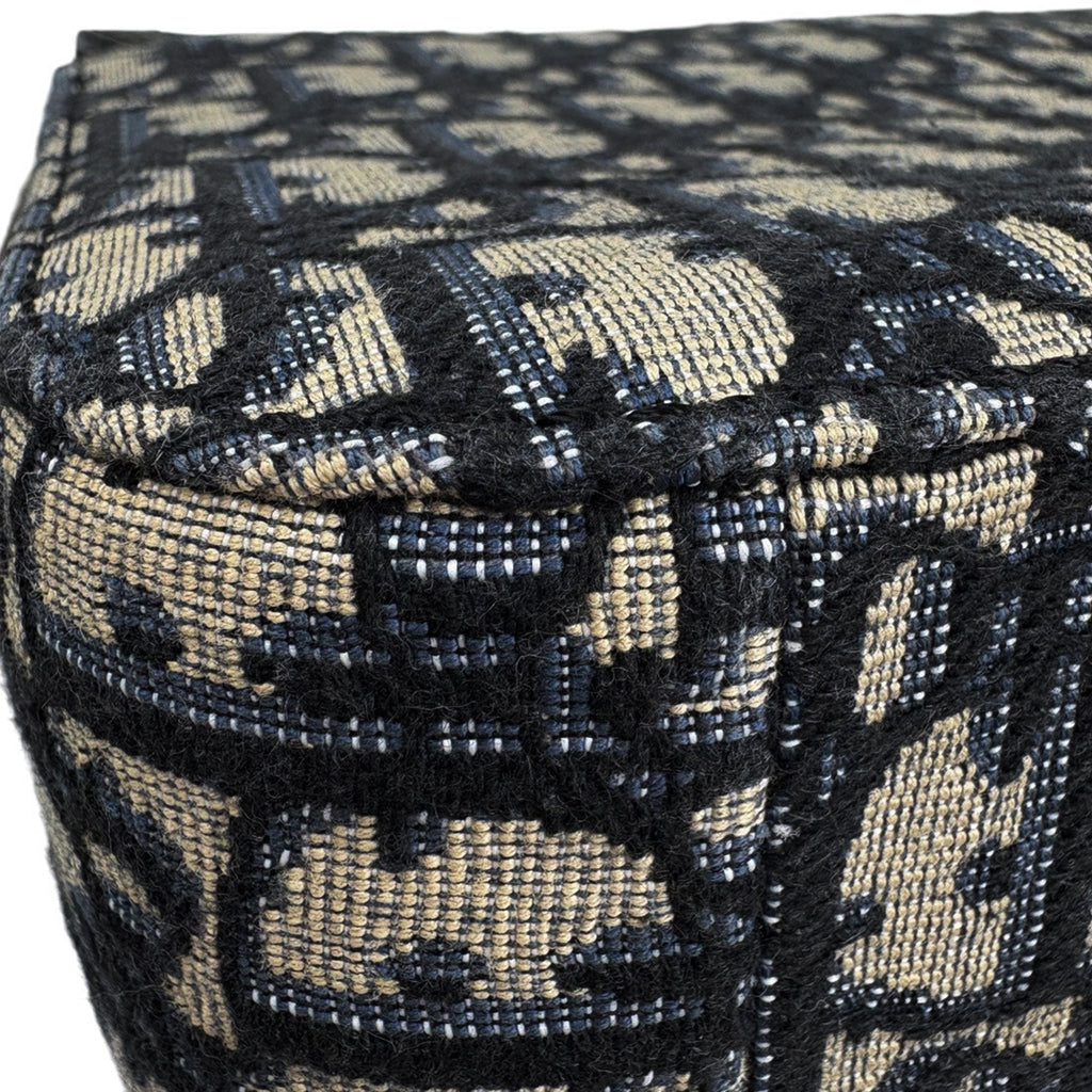 クリスチャンディオール ギャロップ ショルダーバッグ オブリーク トロッター ジャカード メッセンジャーバック ショルダーバッグ キャンバス ブラック レディース 【中古】brbag