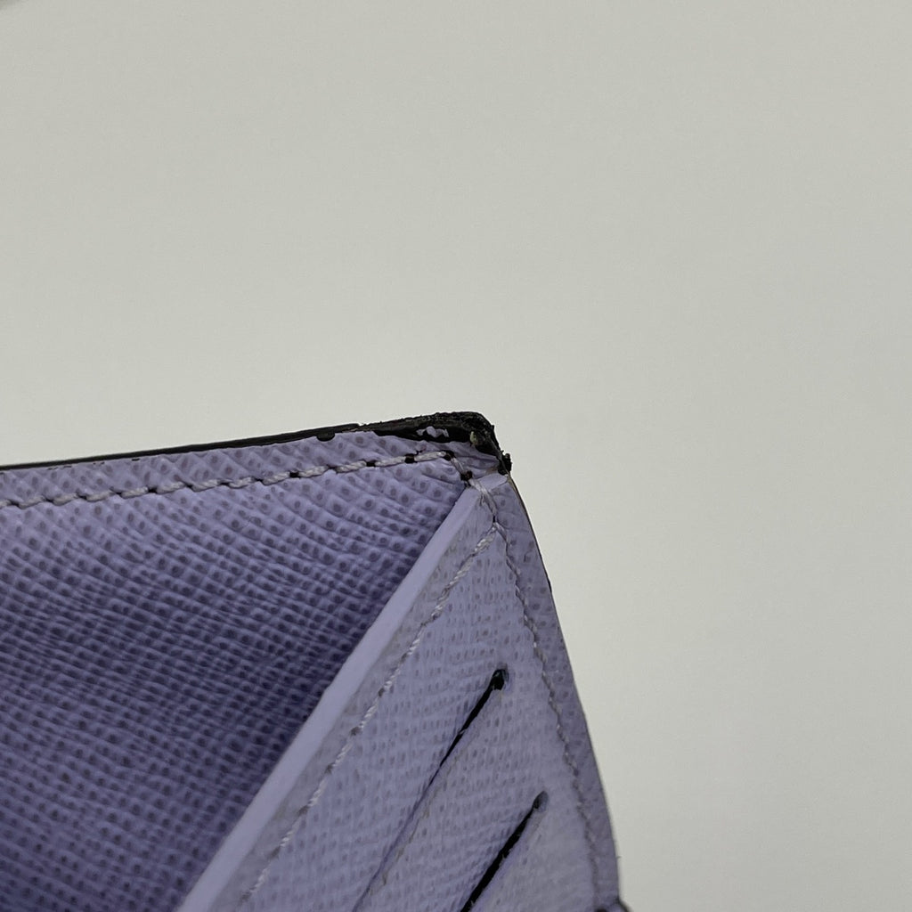 ルイ・ヴィトン ポルトフォイユ リサ コインケース 札入れ カード入れ 二つ折り財布 モノグラム アイリス M82415 レディース 【中古】brbag